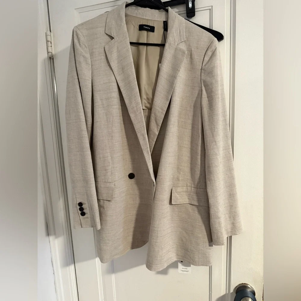 Theory 2 pieces Double Breasted Boy Jacket and bottoms - Picture 4 of 16